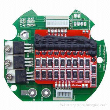 PCM/BMS, Apply for 7-12S Lithium Polymer Battery/LiFePO4 Battery Pack with Balance Function
